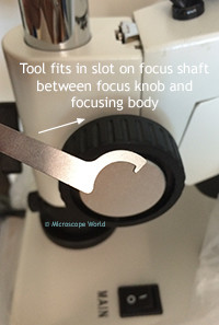 Stereo Microscope Focusing Adjustment
