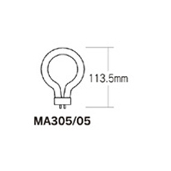 Ring Fluorescent Bulb, Daylight MA305-05