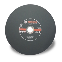 Metkon TRENO-H Cut-Off Wheels for Soft Steels and Ferrous Materials <23 HRC