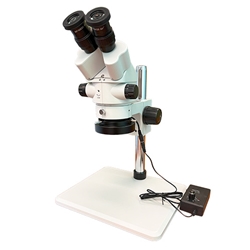 Richter Optica S6-SLK Stereo Zoom Microscope on Post Stand
