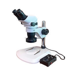 Fein Optic High Resolution Stereo Zoom Microscope on post stand