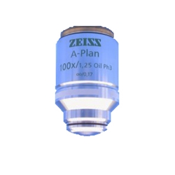 ZEISS A Plan 100x Oil Ph3 Objective Lens