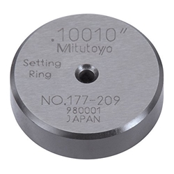Mitutoyo Steel Setting Ring 0.1"