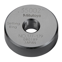 Mitutoyo Steel Setting Ring 0.35"