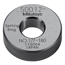 Mitutoyo Steel Setting Ring 0.5"