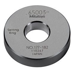 Mitutoyo Steel Setting Ring 0.65"