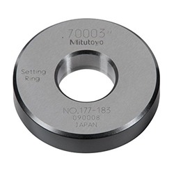 Mitutoyo Steel Setting Ring 0.7"