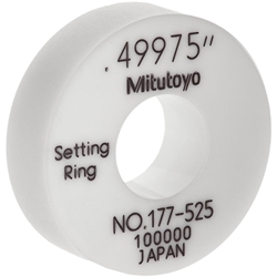 Mitutoyo Ceramic Setting Ring 0.5"