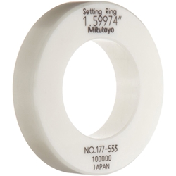 Mitutoyo Ceramic Setting Ring 1.6"
