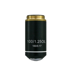 Richter Optica Achromat 100x Oil Microscope Objective Lens HS3-100xA