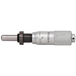 Mitutoyo Common Type Small Size Measuring Micrometer Head Spherical Carbide Spindle 0-0.5"