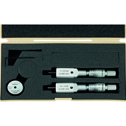 Mitutoyo Two Point Internal Micrometer Holtest Set 2 to 3mm
