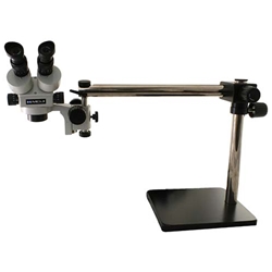 Meiji EMZ5 Stereo Zoom Microscope on Boom Stand
