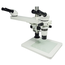 Dual Head Teaching Common Main Objective Stereo Microscope