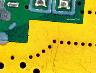 Circuit under the microscope
