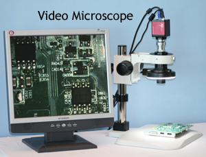 industrial stereo microscope video