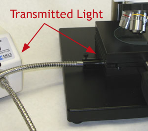 transmitted light measuring microscope