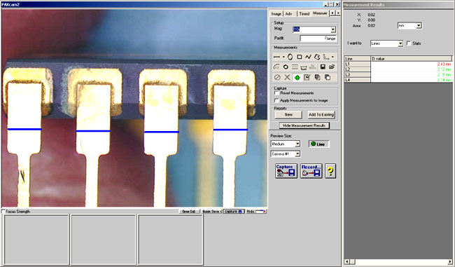 PAX-it Live Measurement Software for Microscopy