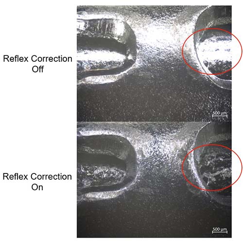 ZEISS visioner 1 Reflex correction