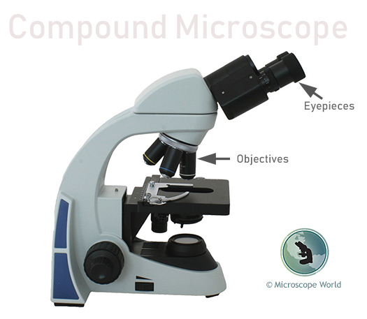 A microscope is called a compound microscope when it consists of more than one set of