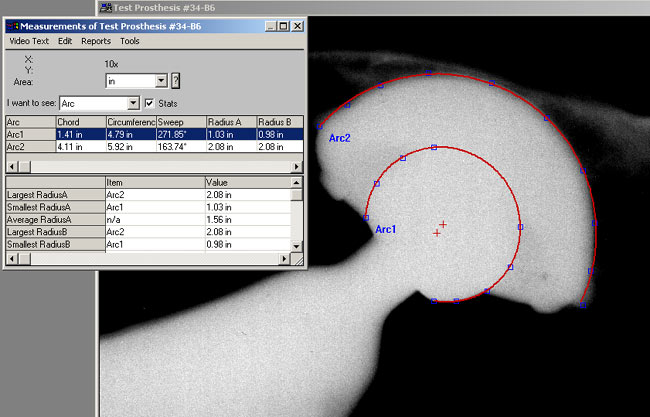 PAX-it basic measurement software.