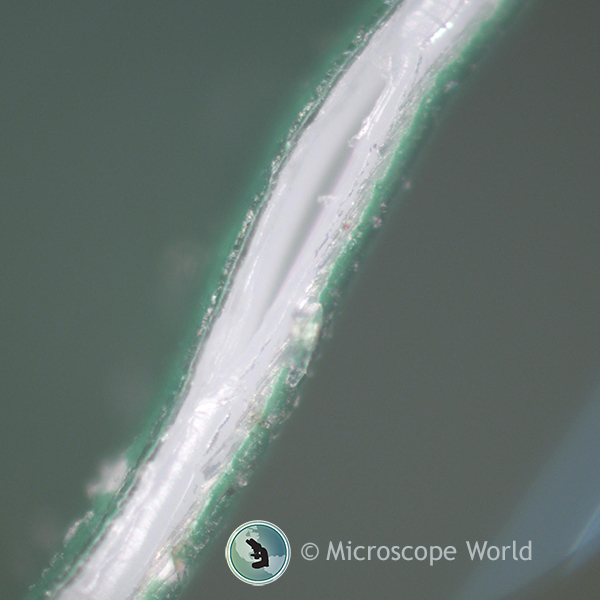 Potato Chip Bag Seal Under Microscope