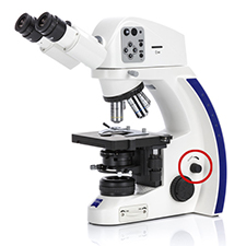 Microscope rheostat control