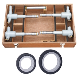 Complete Set Holtest 3-Point Internal Micrometers