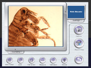Motic Educator Capture Feature