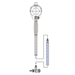 Mitutoyo Bore Gage Extension Rod 250mm / 9.84"