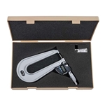 Mitutoyo Digital Sheet Metal Micrometer 0-1" / 0-25.4mm Spherical Anvil Spherical Spindle 389-371-30