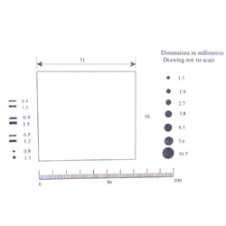 KR841 sizing reticle