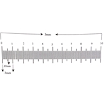 Ruler reticle