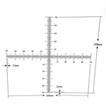 Crossed Scale reticle