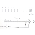 KR870 20mm Stage Micrometer for reflected light