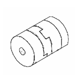 Prior Solid Coupler Adapter for ES101 and ES103 to Nikon E800 Focus H122KNE8