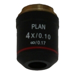 Plan Achromat 4x Microscope Objective Lens