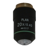 Plan Achromat 20x Microscope Objective Lens