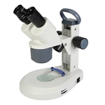 National Optical D-ELS-1 Stereo Microscope 10x, 20x, 40x.