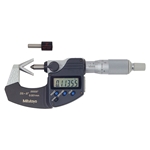 Mitutoyo 314-361-30 Digimatic V-Anvil Micrometer 0.05-0.6" / 1.27-15.24mm 3 Flutes Cutting Head
