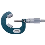 Mitutoyo 114-113 V-Anvil Micromete 1-1.6" 3 Flutes Cutting Head