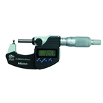 Mitutoyo Digital Tube Micrometer 0-25mm with Spherical Anvil