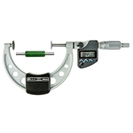Mitutoyo 323-353-30 Digital Disk Micrometer 3-4" / 76.2-101.6mm Rotating Spindle