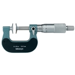 Mitutoyo 123-101 Vernier Disk Micrometer 0-25mm Rotating Spindle