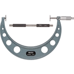 Mitutoyo 123-109 Vernier Disk Micrometer 200-225mm Rotating Spindle