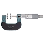 Mitutoyo 123-125 Vernier Disk Micrometer 0-1" Rotating Spindle