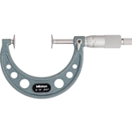 Mitutoyo 123-127 Vernier Disk Micrometer 2-3" Rotating Spindle