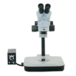 Brightfield Darkfield LED Zoom Stereo Microscope 10x-67x