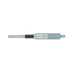 Mitutoyo Common Type Middle Size Measuring Micrometer Head Flat 8mm Dia Spindle Face 0-50mm