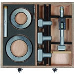 Mitutoyo Digimatic Holtest Internal Micrometer Interchangeable Head Set 2 to 4 inches